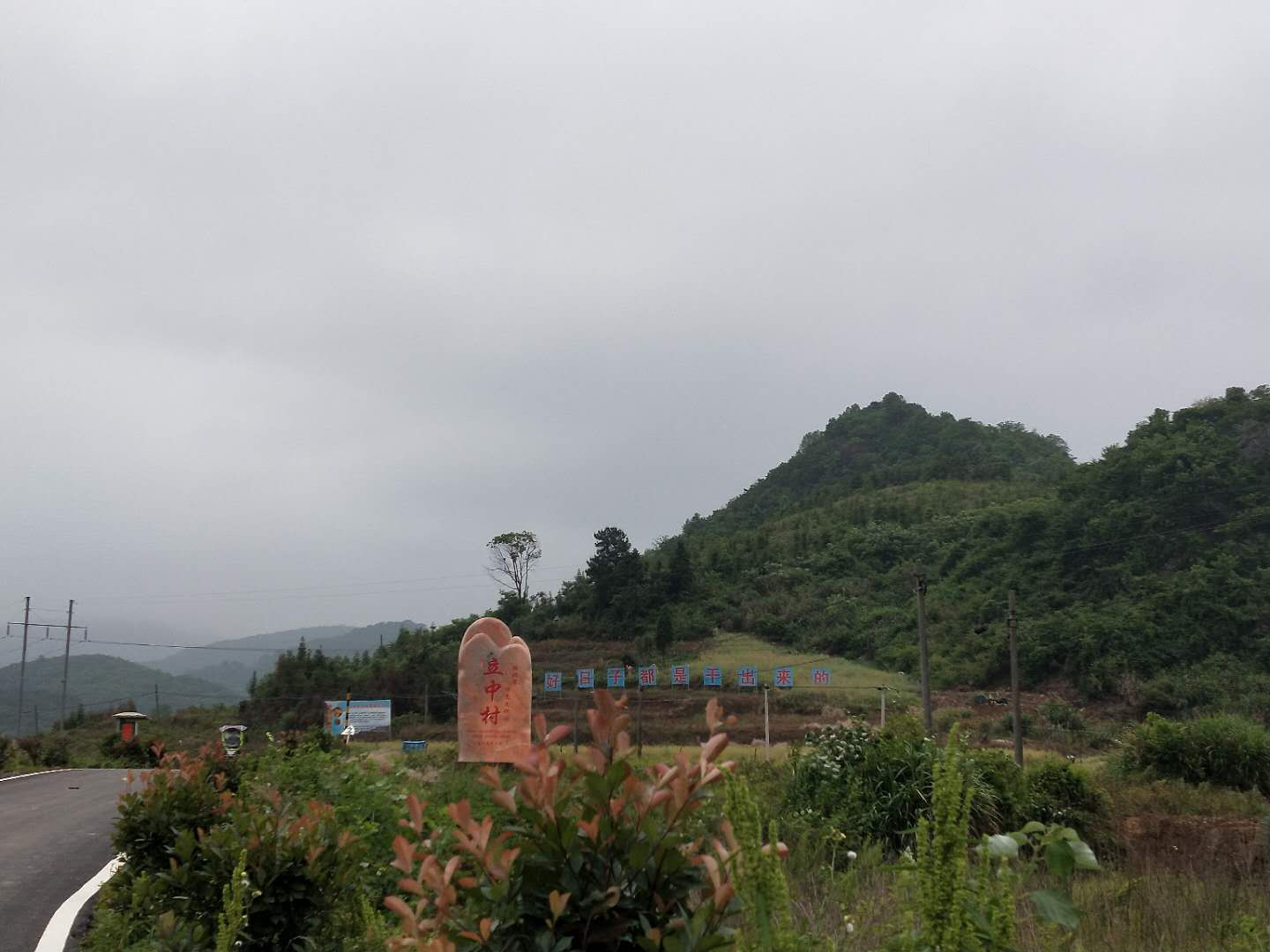 三溪镇首条通村柏油路建成:通了脱贫致富路 吹响振兴冲锋号_云上阳新